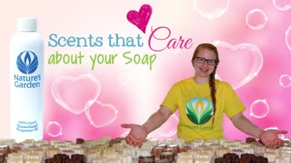 Soap Testing Moscato Fragrance Oil- Natures Garden