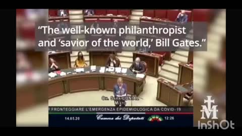 Bill Gates slammed in the Italian Parliament accused of population control
