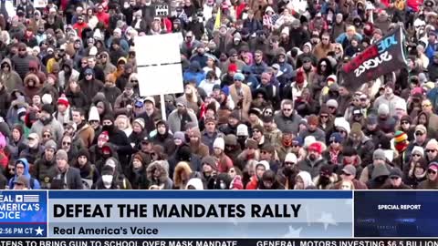 Pericarditis Victim and Mountain Bike Champion Kyle Warner Speaks at Rally Against Vaccine Mandates