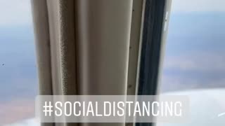 I Think Four Miles High Alone in Airplane Qualifies as Social Distancing Right?