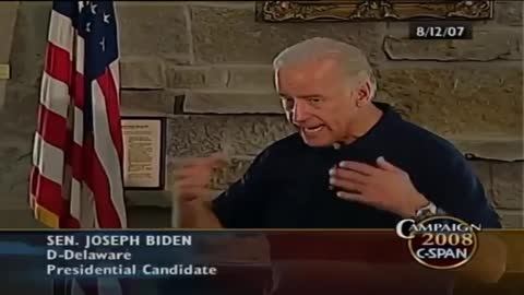 Biden hypocrisy
