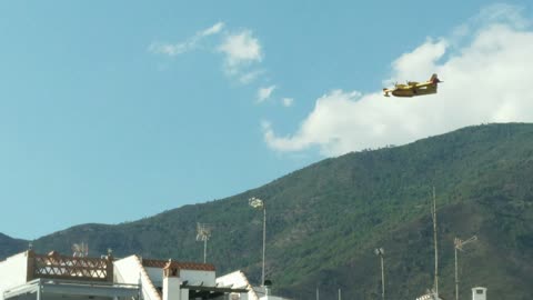 Spanish Firefighters Saving Lives and Property on Costa Del Sol