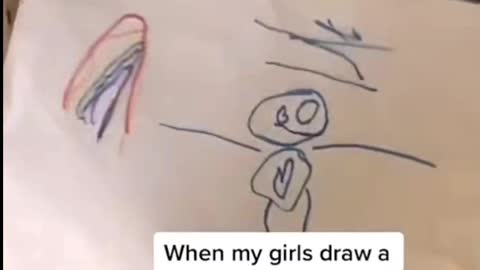WHEN MY GIRL DRAWS MINE PICTURE😂😂