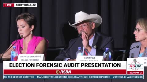 Rep. Mark Finchem on Field Evidence at the Pulitzer Hearing 6/27/2022