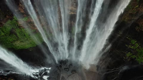 Waterfall drone view | see it