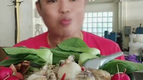 ♦EATING OCTOPUS MUKBANG WHILE AT HOME!♦