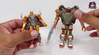 Transformers Kingdom Core Maximal Rattrap Review WFC-K2 (Retail Release), Larkin's Lair