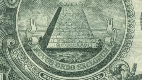 Occult symbols on the 1 dollar bill