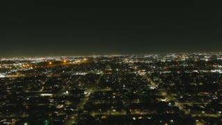 Autel Evo 2 Night flight over Denver Harbor 4K 60 fps auto exposure