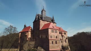 Drone beautifully captures ancient castle in Germany