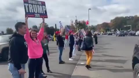 Biden Speech turns into Trump.Rally 17