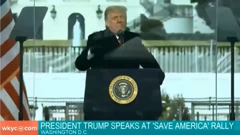 President Trump - Save America Rally Speech at Capitol Jan 6