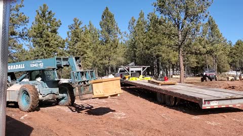 Putting the tooling into the cargo container