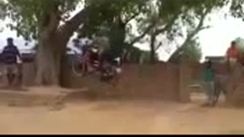 very funny bike driving in pakistan