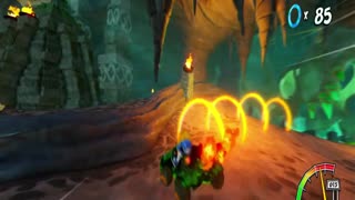 Crash Team Racing Nitro Fueled - Mystery Caves Ring Rally Gameplay