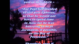 The Book of Acts 21:10 - Daily Bible Verse Commentary