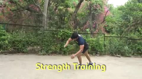 Desi Strength Training Without Equipments Ft. Wrestler Sunny Joon strong men