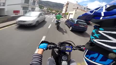 Yamaha WR125X (x2) & DT125R (x1) DT125R SM (x2) || GoPro Hero3+ || Part 1 || Madeira Island