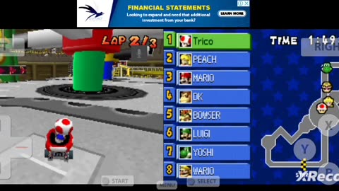 Mario Kart DS gameplay 2
