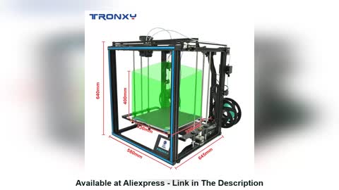 ❄️ X5SA 400-2E/X5S-2E 3D Printer 2 in 1 out 440x440x440/330x330x400mm Tronxy Dual Extruder DIY