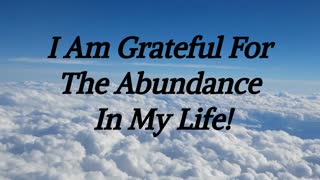 🙏 Affirmation Giving Thanks
