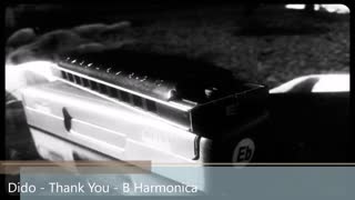 Dido - Thank You - B Harmonica (tabs)