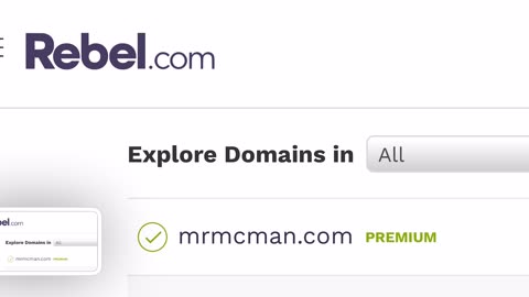 MrMcMan.com Premium Domain Name at Rebel.com November 22, 2023