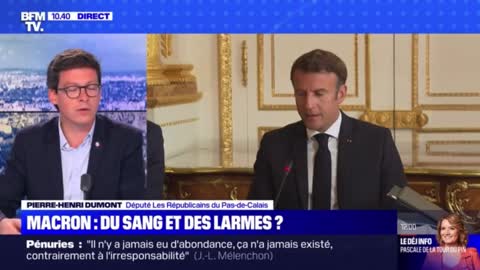 Ce député charge Macron