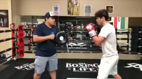 Ryan Garcia Joins Forces with Canelo's Team: Intense Training Session Unveiled!