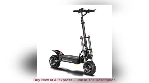 ☀️ Free Shipping 11 Inch 60V5400W Electric Scooter adult High Speed Off-Road Dual Drive Folding
