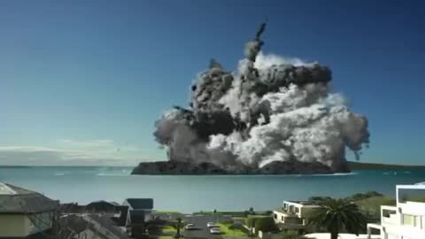 Another view of the Tonga eruption
