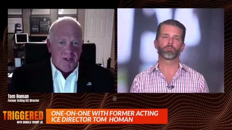 Donald Trump Jr with Tom Homan talking about BORDER911