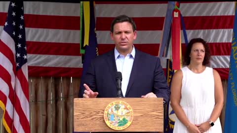 Gov. Ron DeSantis Blasts Biden