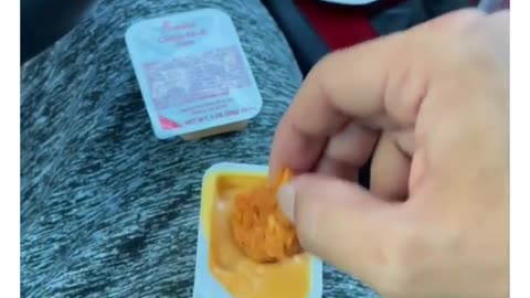Personally, I wouldn’t let that slide... nuggies on chick fil a sauce .NOO 🍗🌶️😫