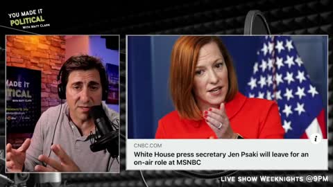 Why is Jen Psaki REALLY Leaving The White House? Something doesn't add up...