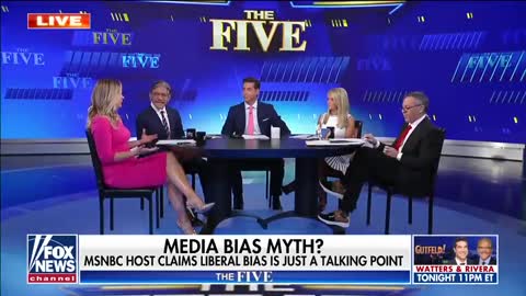 'The Five' rips MSNBC's Chuck Todd for claiming no liberal media bias