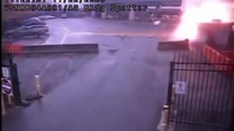 Video of car explosion at border checkpoint in Niagara Falls