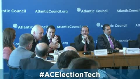 Smartmatic's Chairman, Lord Malloch-Brown at the Atlantic Council HQ