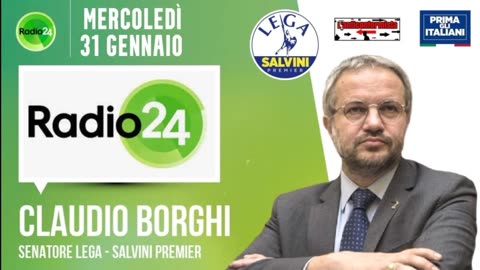 🔴 Confronto, su Radio24, tra il Sen. Claudio Borghi ed un ex esponente dell'OMS sul taglio ai fondi.