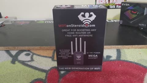 wifi on stairods GEN X mega booster unbxoing