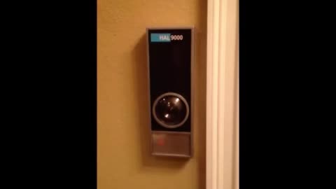 Hal 9000 with motion based audio