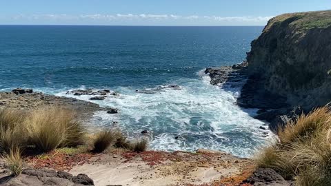 Beautiful afternoon of Bass Strait