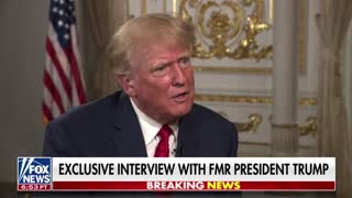 Trump is asked if he wants Biden to succeed