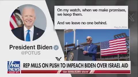 🚨BREAKING: Cory Mills Files Articles of Impeachment Against Joe Biden