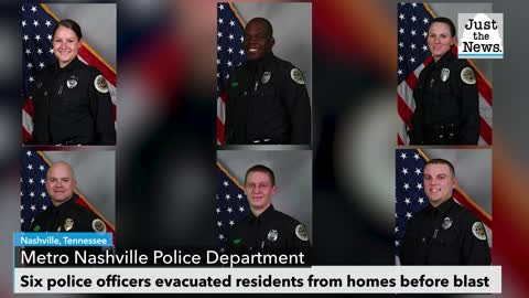 Heroic police officers lauded for preventing massacre during Nashville explosion
