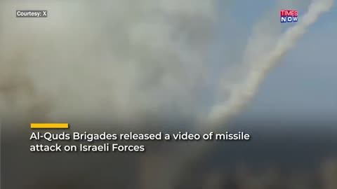 IDF Positions 'Bombed', Missile Attack On Israeli Forces| Fierce Clashes In Gaza| Dramatic Footage