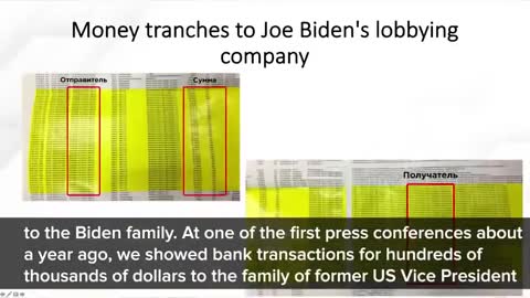 Ukraine press conference explicitly ties Hunter and Joe Biden to corruption