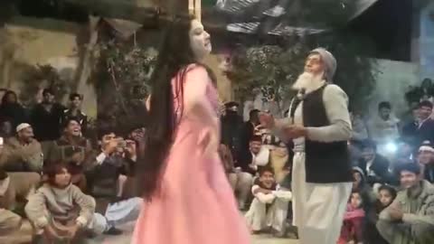 Old Man Dance with Beautiful Girl Funny Video