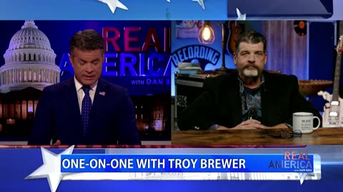 Pastor Troy Brewer w/Dan Ball on Real America