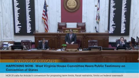 West Virginia House Committee Hears Convention of States